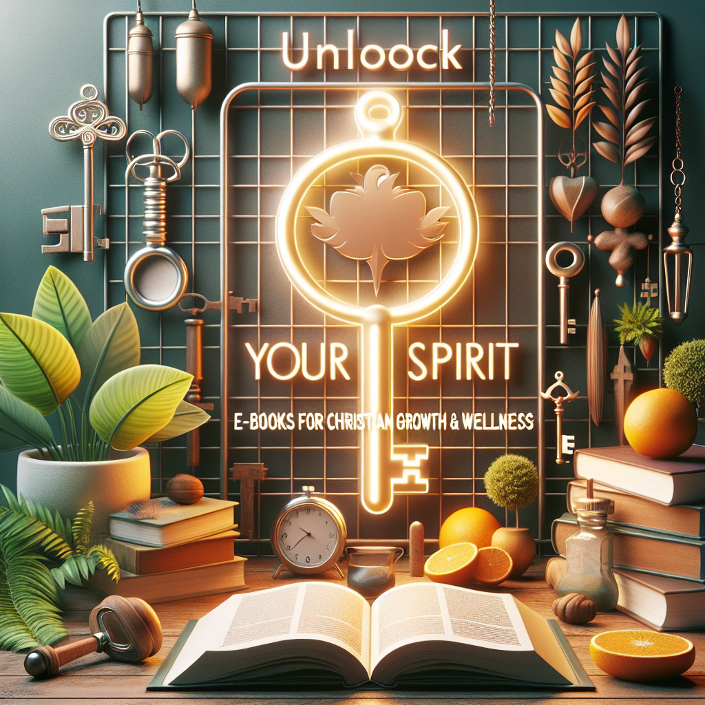 Unlock Your Spirit: E-Books for Christian Growth & Wellness